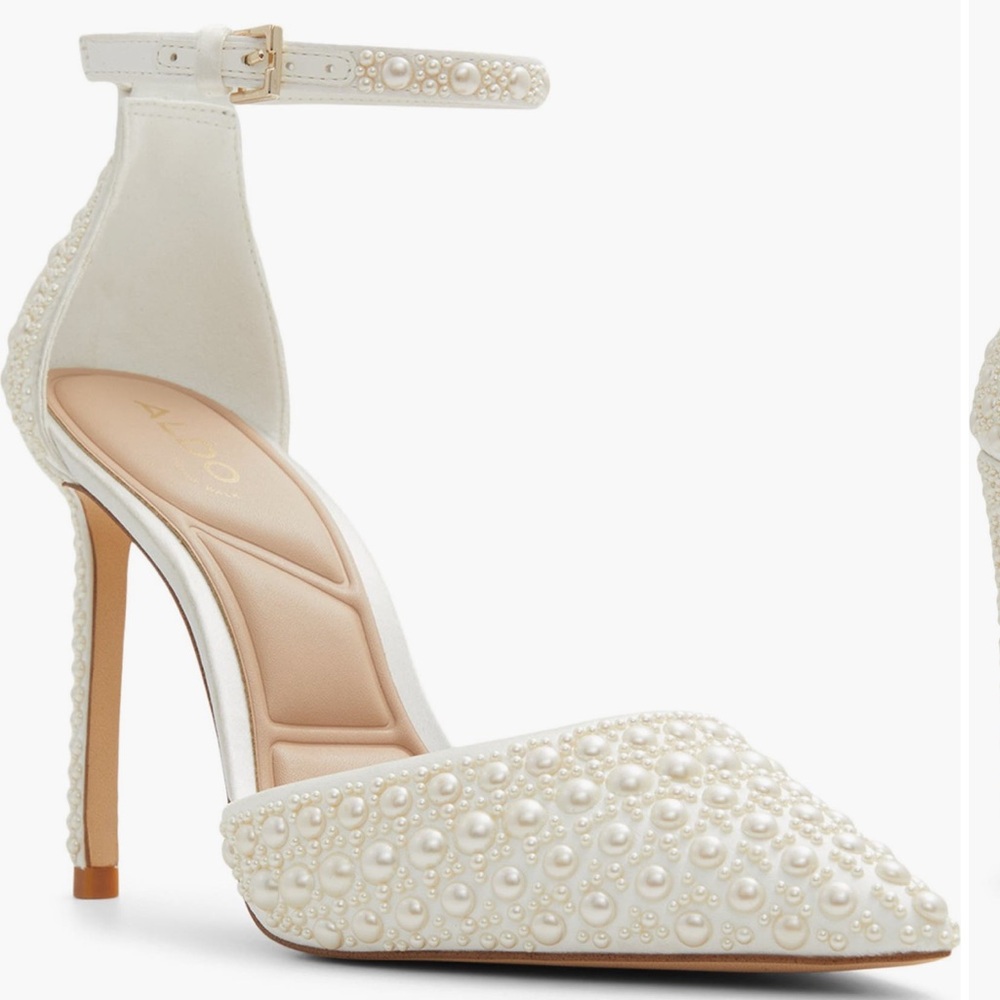 Aldo Deperla Pointed Toe Pump, 8.5 (Bridal, Wedding)